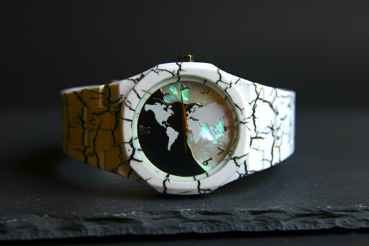 STYLISH TIGER ARABIC AURA WATCH