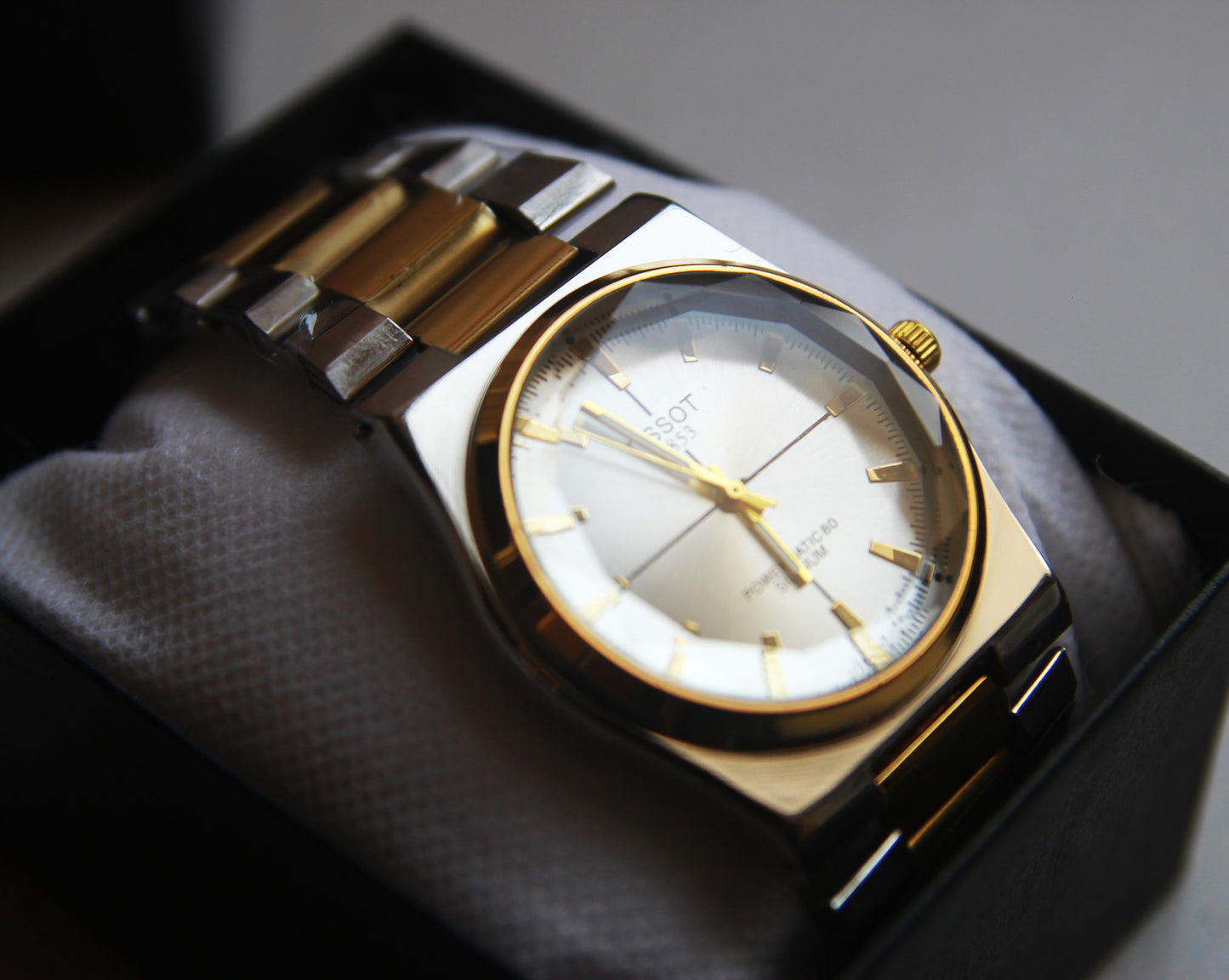 Tissot Mens Watch PRX Model Quartz Stainless Steel